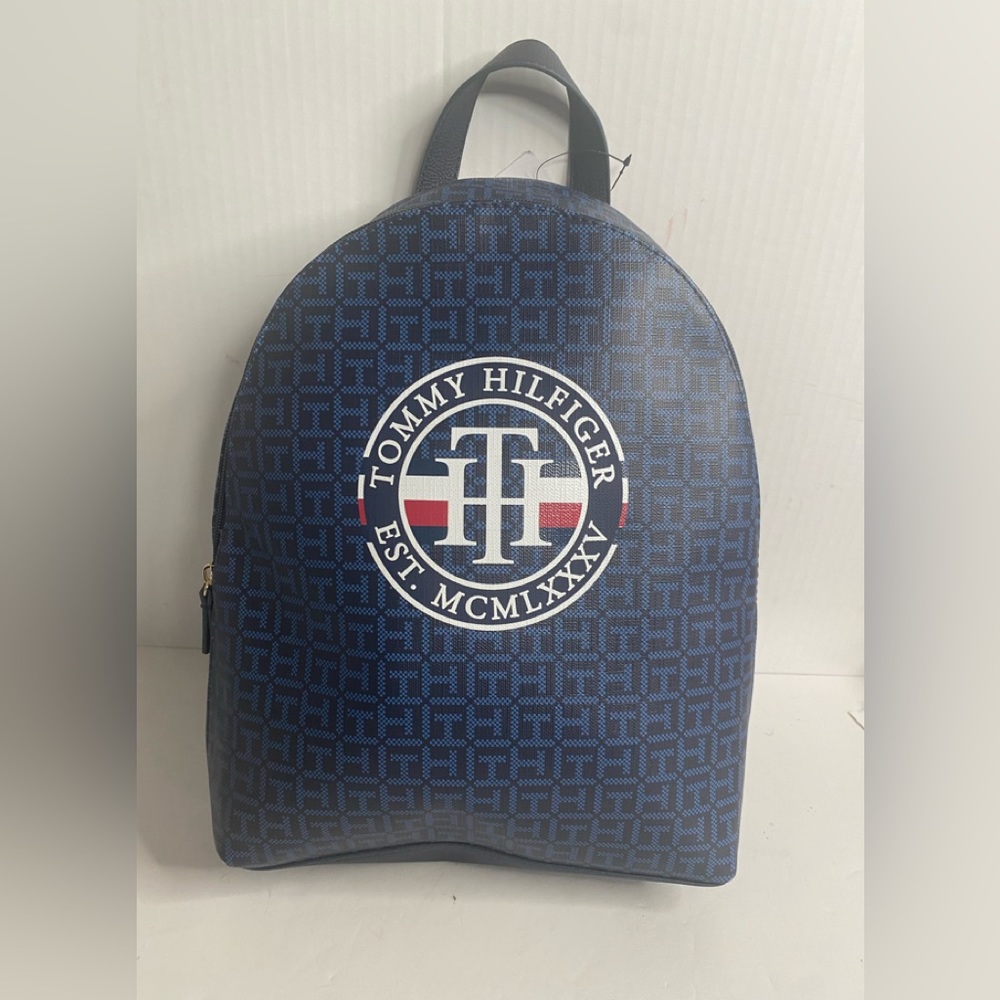 NWT TOMMY HILFIGER Backpack Navy Blue Color